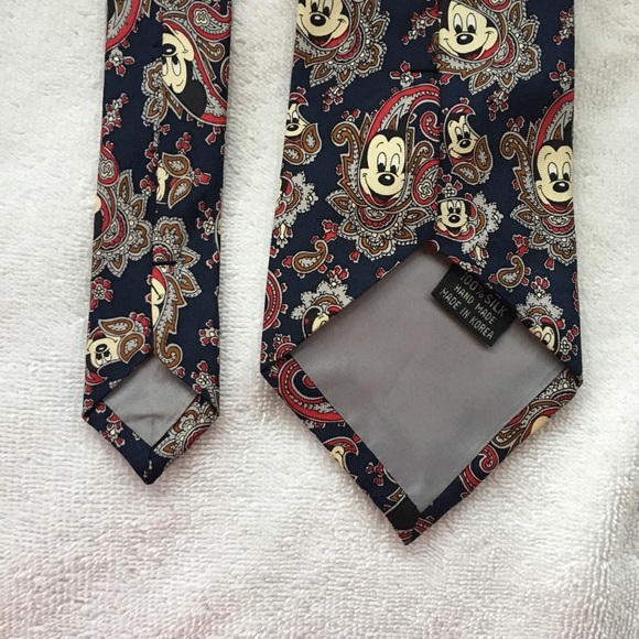Mickey Mouse silk tie Balancine Inc The Tie Works - Picture 5 of 8